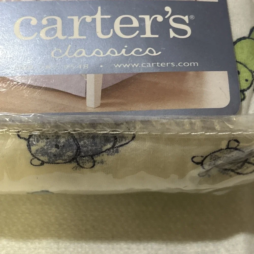 Carter's Classics Cotton Knit Crib Sheets Bears Blue Z18600H 2003‎ NEW